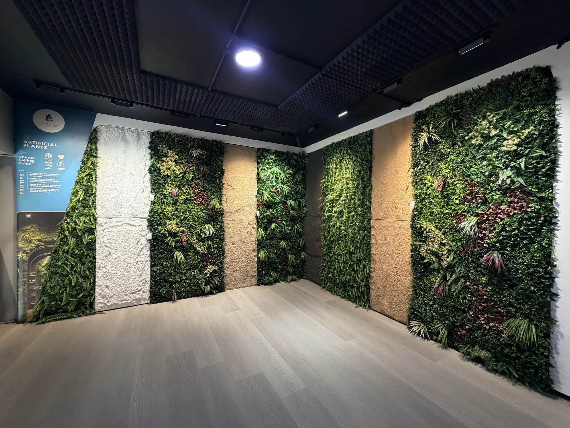 MissReno showroom interior — renovation material displays (11)
